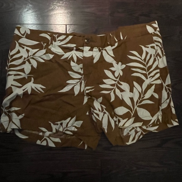 Tropical shorts dark mustard colour - Picture 3 of 5